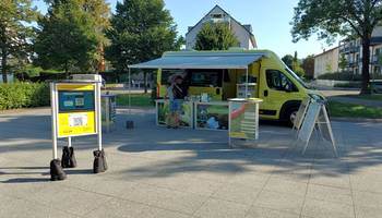 Infostand vom VSR-Gewässerschutz