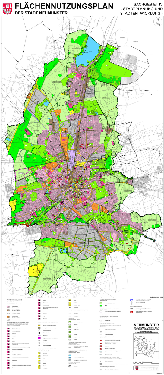 Aktueller Flächennutzungsplan · Stadt Neumünster