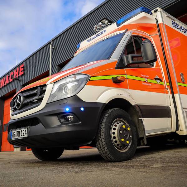 Rettungswagen Rettungswagen der Berufsfeuerwehr Neumünster
